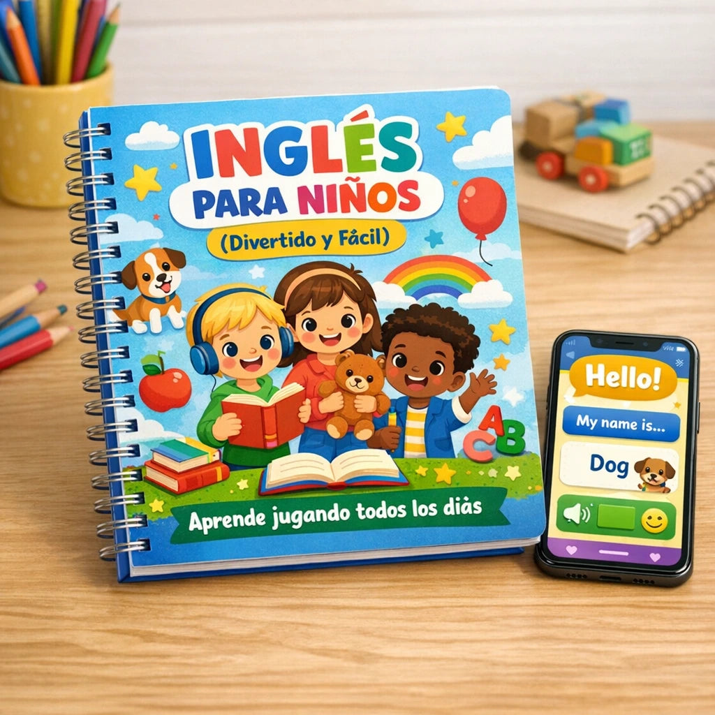 Guía de Inglés para Niños + 3 Regalos